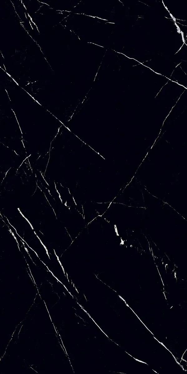 High Glossy Finish Black Marquina PGVT 600x1200mm