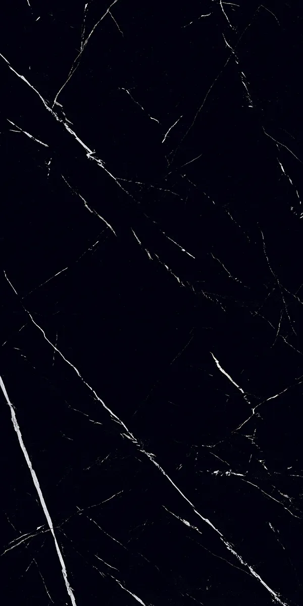 High Glossy Finish Black Marquina PGVT 600x1200mm