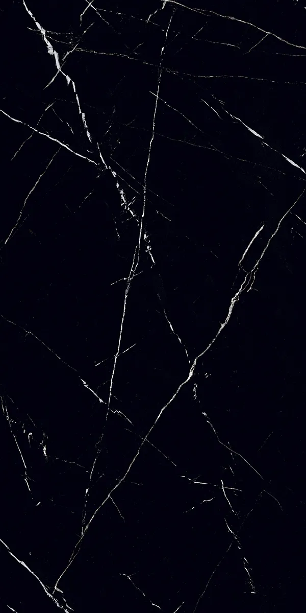 High Glossy Finish Black Marquina PGVT 600x1200mm