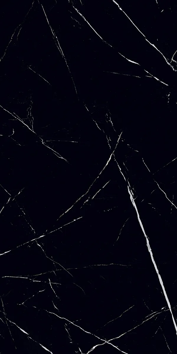 High Glossy Finish Black Marquina PGVT 600x1200mm