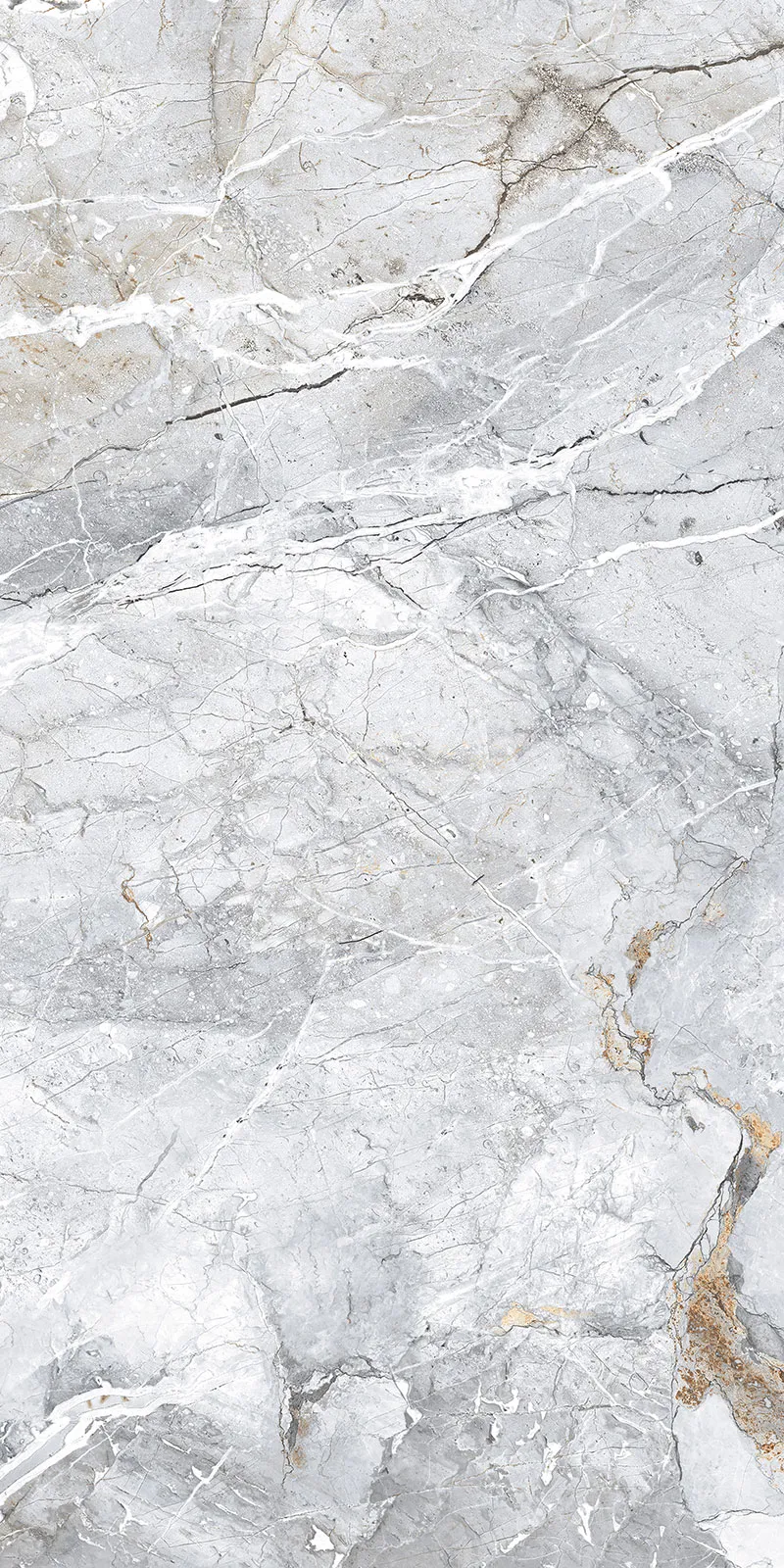 Glossy Finish Breccia Aurora White (800 x 1600) PGVT 800x1600mm