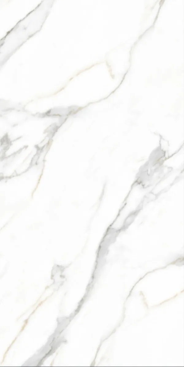 Glossy Finish Calacatta Gold Statuario PGVT 600x1200mm