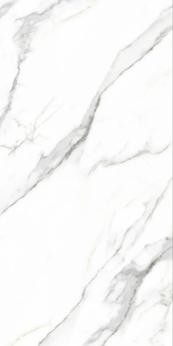 Glossy Finish Calacatta Gold Statuario PGVT 600x1200mm