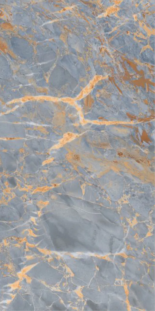 Glossy Finish Cladding Blue PGVT 600x1200mm