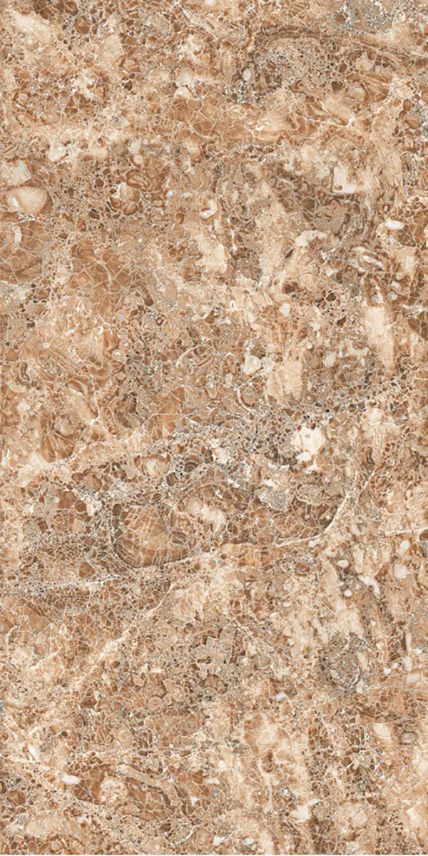 Glossy Finish Classic Empredor Brown PGVT 600x1200mm