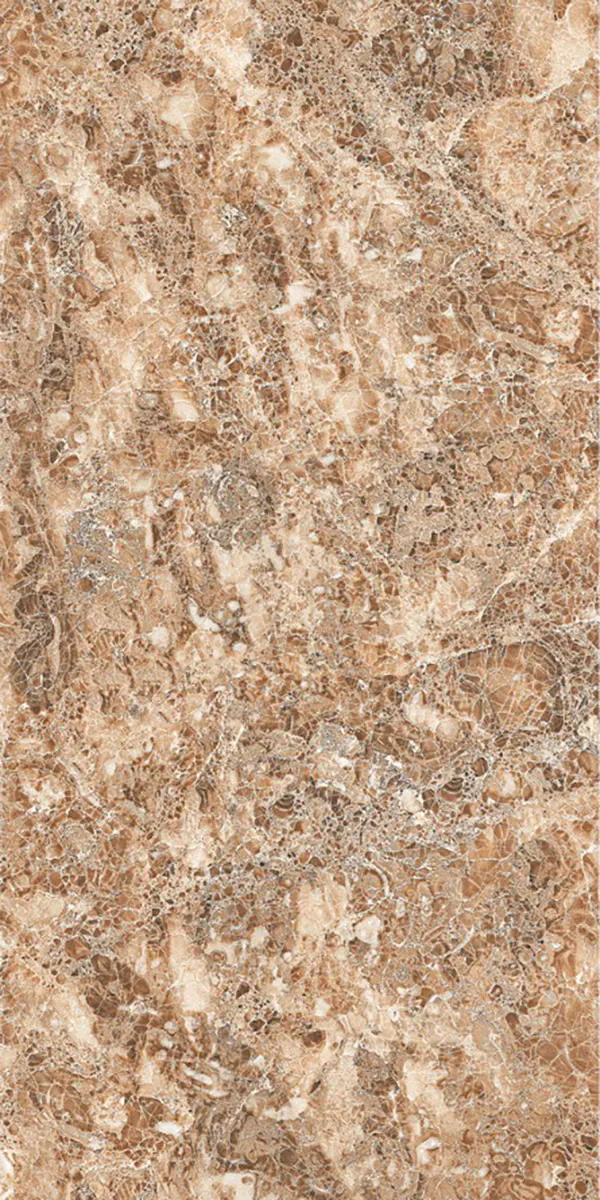 Glossy Finish Classic Empredor Brown PGVT 600x1200mm