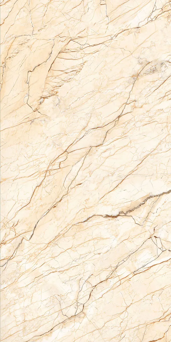 Glossy Finish Cutleery Cornsilk PGVT 600x1200mm