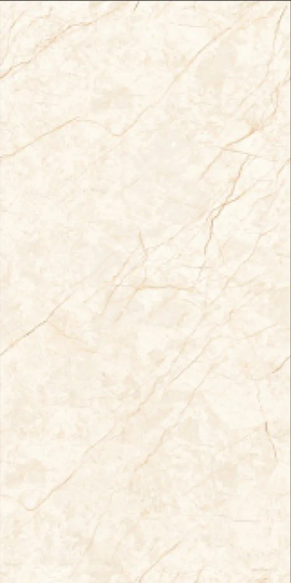 Glossy Finish Creamy Elegance Crema  PGVT 600x1200mm
