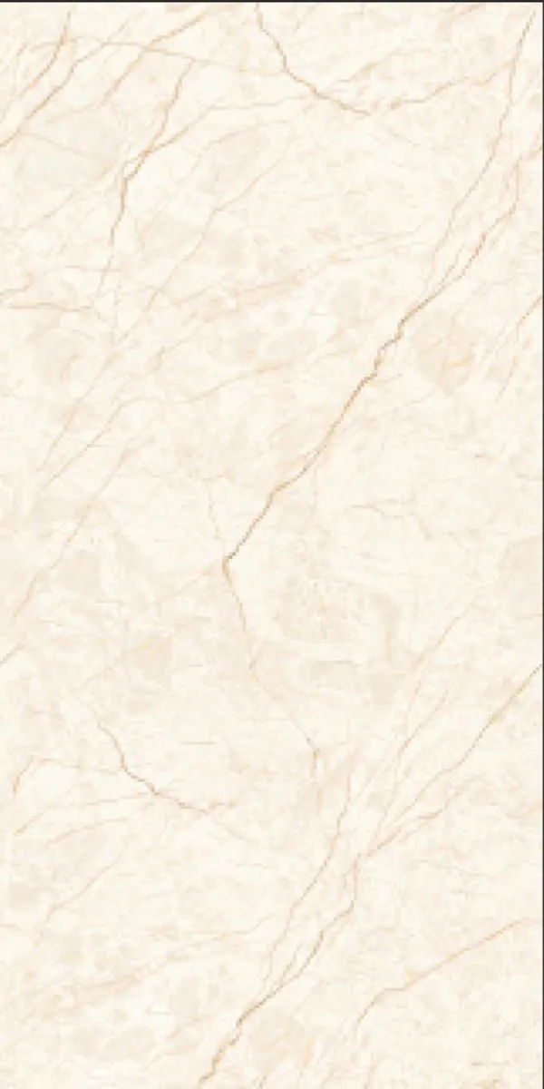 Glossy Finish Creamy Elegance Crema  PGVT 600x1200mm