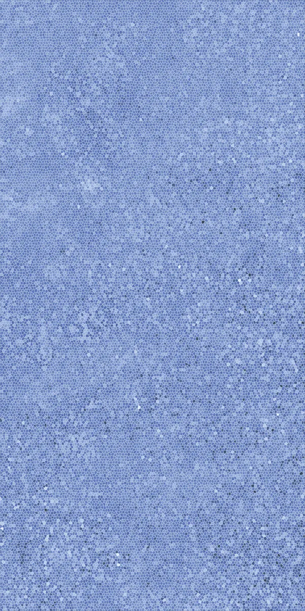 Aquarium Blue 600x1200mm Glossy PGVT tile in a decor look