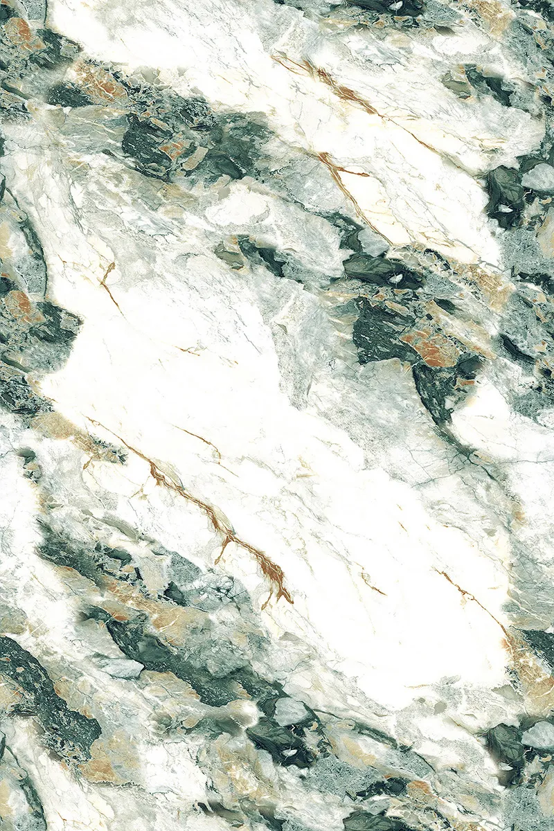 High Glossy Finish EL Stanza Green PGVT 800x1200mm