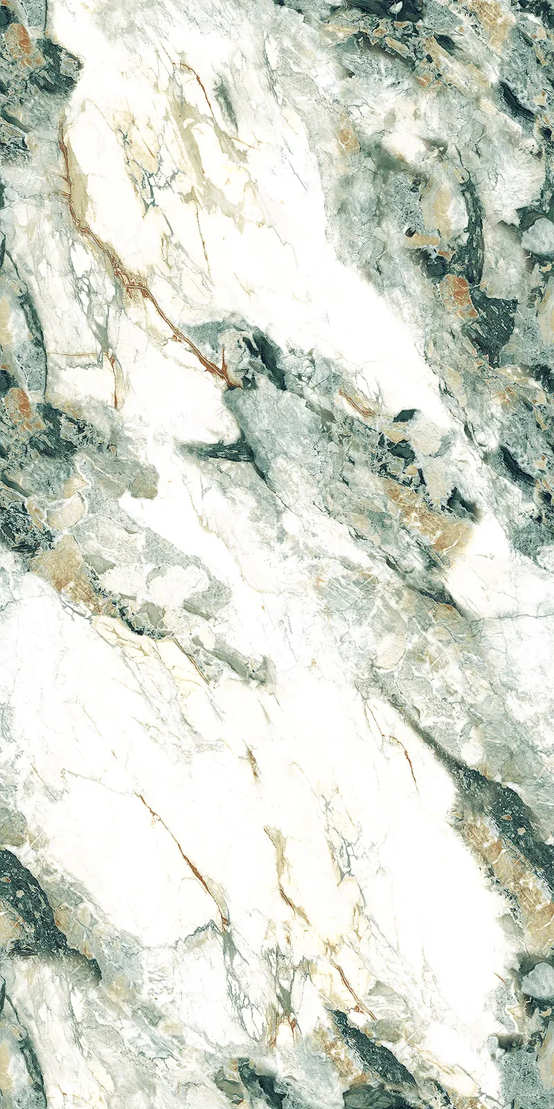 High Glossy Finish EL Stanza Green(800x1600) PGVT 800x1600mm