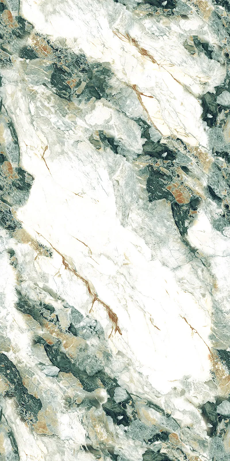 High Glossy Finish EL Stanza Green(800x1600) PGVT 800x1600mm