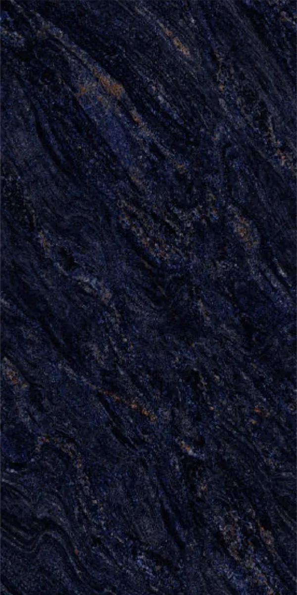 EM-GRANITE BLUE 600x1200mm Super Highglossy PGVT tile in a marble look