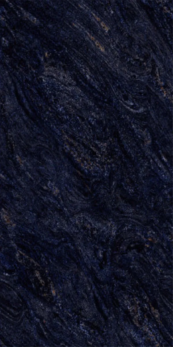 EM-GRANITE BLUE 600x1200mm Super Highglossy PGVT tile in a marble look