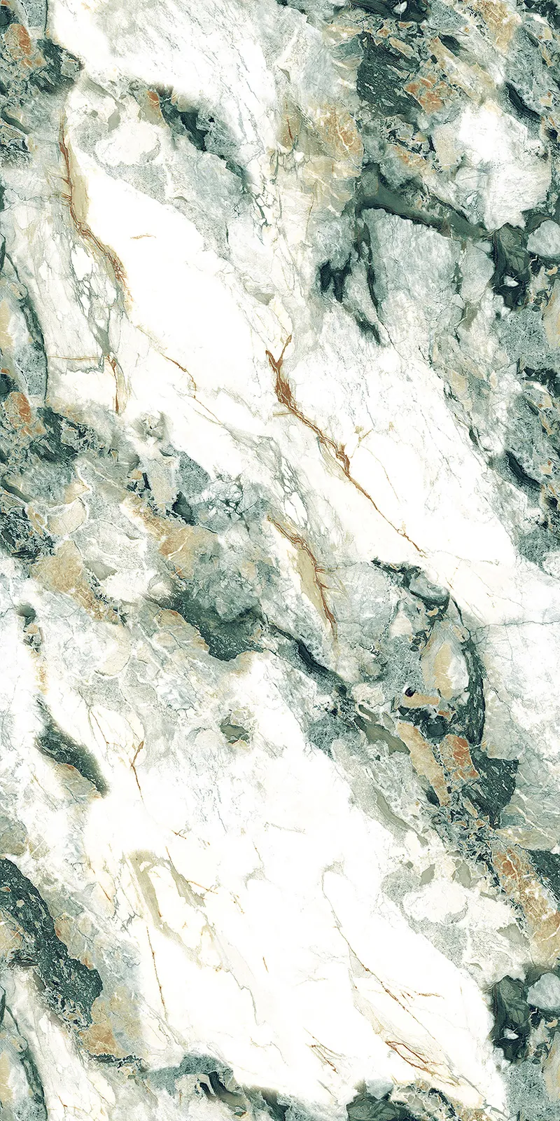 High Glossy Finish EL Stanza Green(800x1600) 800x1600mm