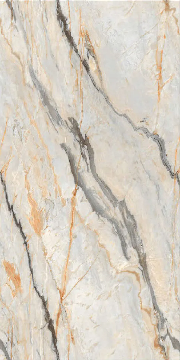 Glossy Finish Enter White PGVT 600x1200mm