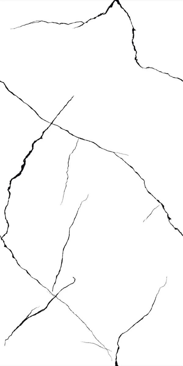 Glossy Finish Eros White  PGVT 600x1200mm