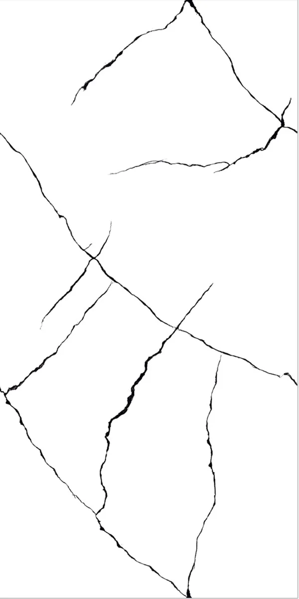 Glossy Finish Eros White  PGVT 600x1200mm