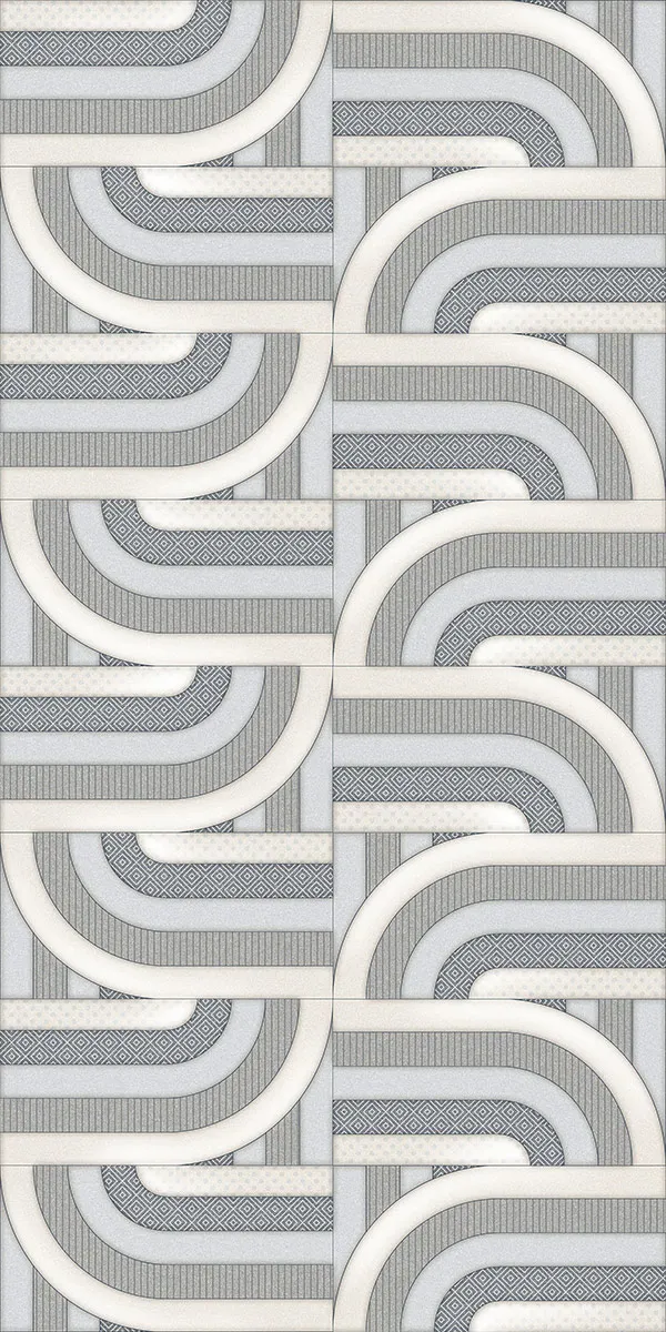 Glossy Finish Fenno Medium Decor PGVT 600x1200mm