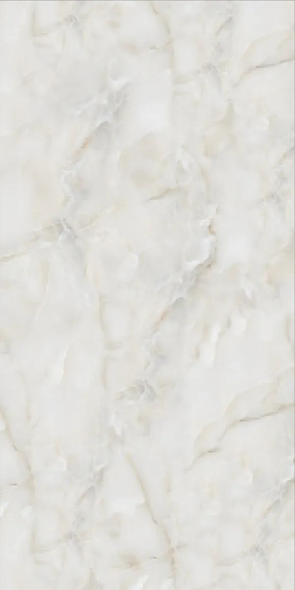 Glossy Finish Hope White  PGVT 600x1200mm