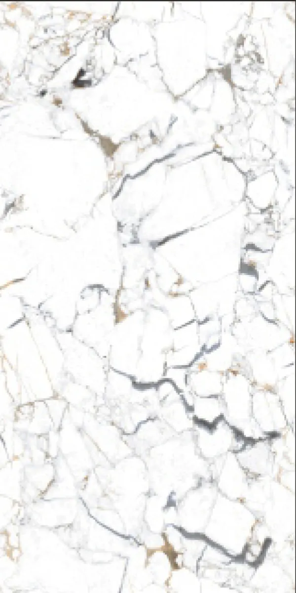 Glossy Finish Indigo White  PGVT 600x1200mm