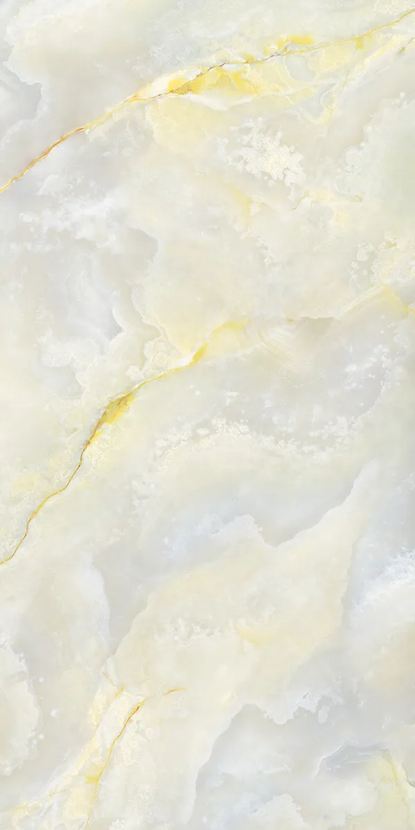 Semi Highglossy Finish Iris 1020 Yellow PGVT 600x1200mm