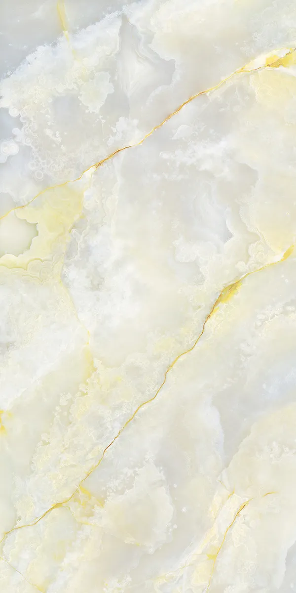 Semi Highglossy Finish Iris 1020 Yellow PGVT 600x1200mm