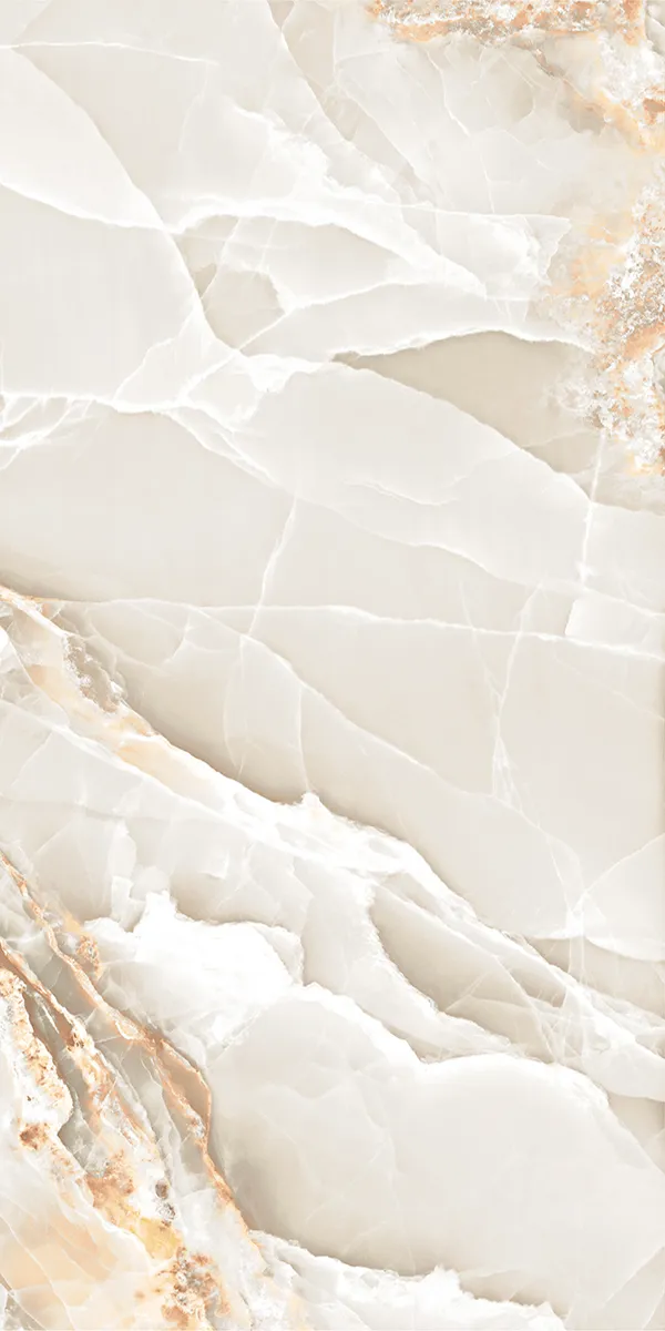 High Glossy Finish Onyx Robins Gold PGVT 600x1200mm