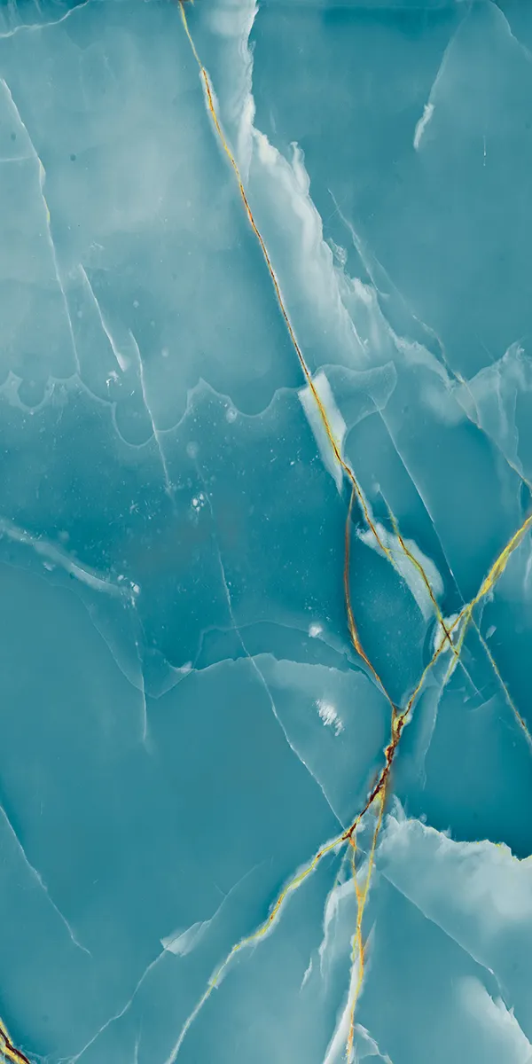 High Glossy Finish Jazz 5030 Aqua PGVT 600x1200mm