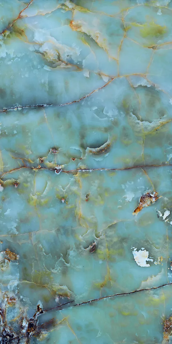 High Glossy Finish Jazz 5031 Teal PGVT 600x1200mm