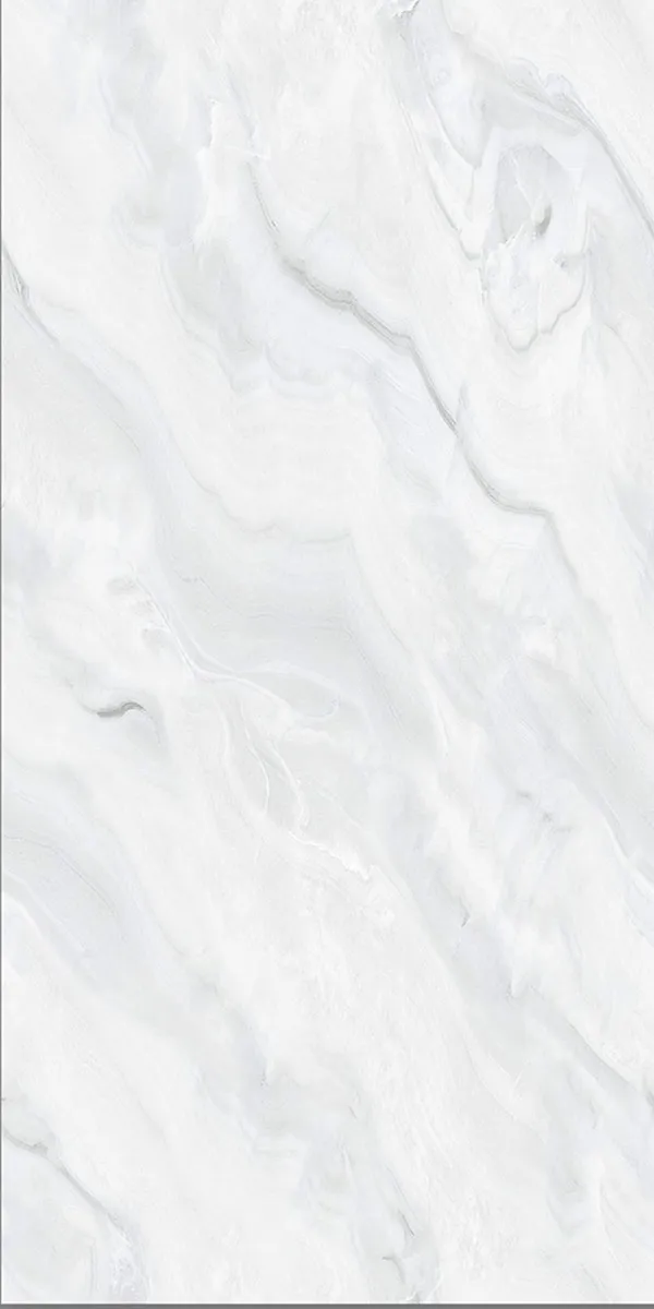 Glossy Finish Liked Light Grey  PGVT 600x1200mm