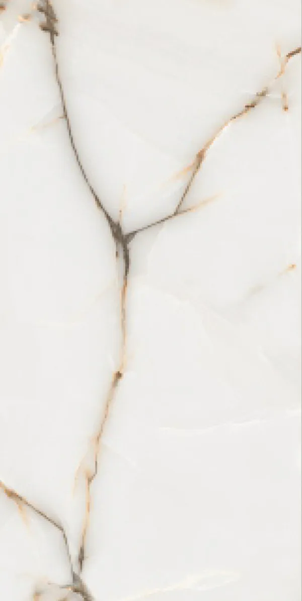 Glossy Finish Aster Bianco  PGVT 600x1200mm