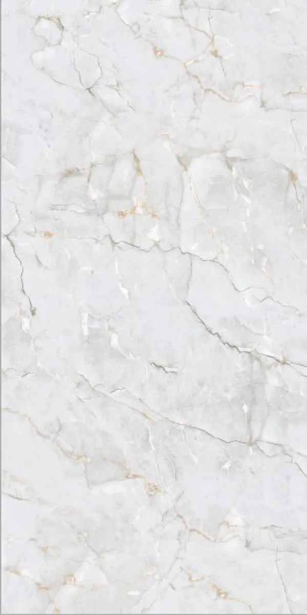 Glossy Finish Marmi Natural Bianco PGVT 600x1200mm