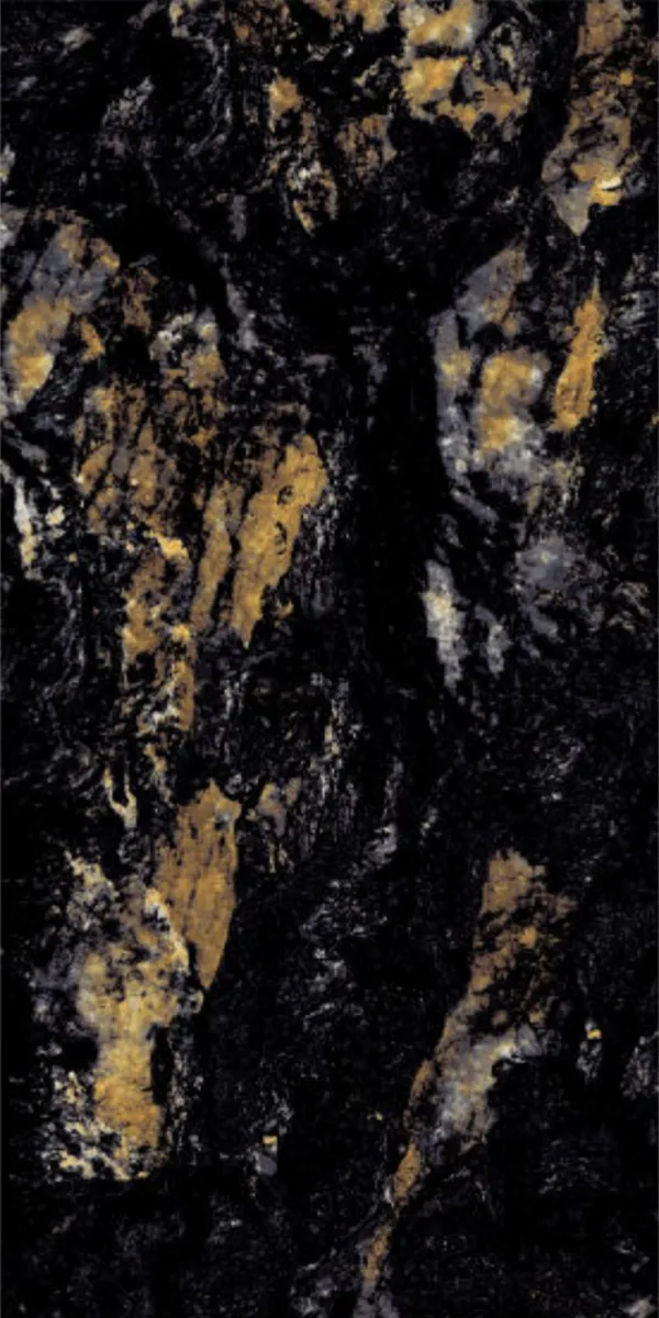 MARQUINA GOLD 600x1200mm Super Highglossy PGVT tile in a marble look
