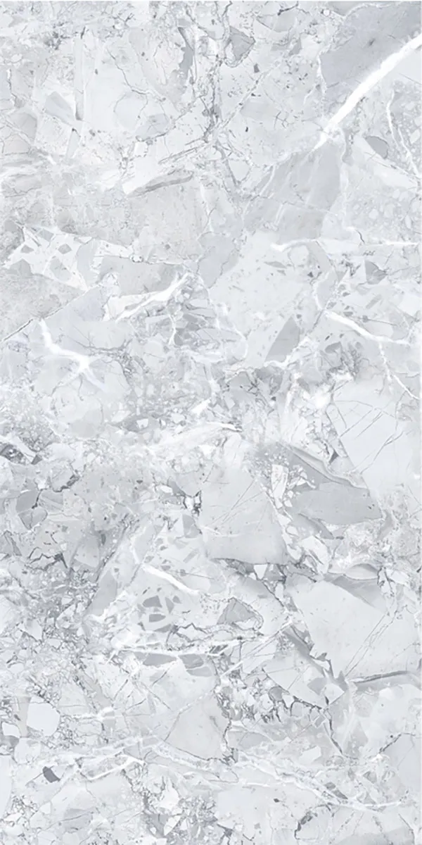 Glossy Finish Meta Gris PGVT 600x1200mm