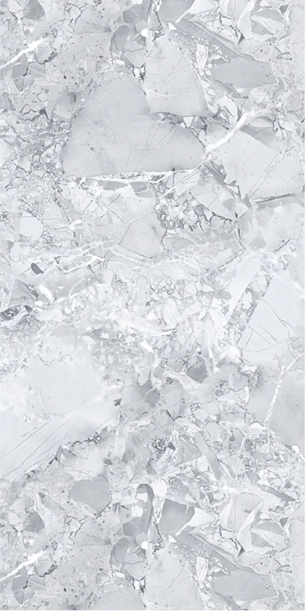 Glossy Finish Meta Gris PGVT 600x1200mm