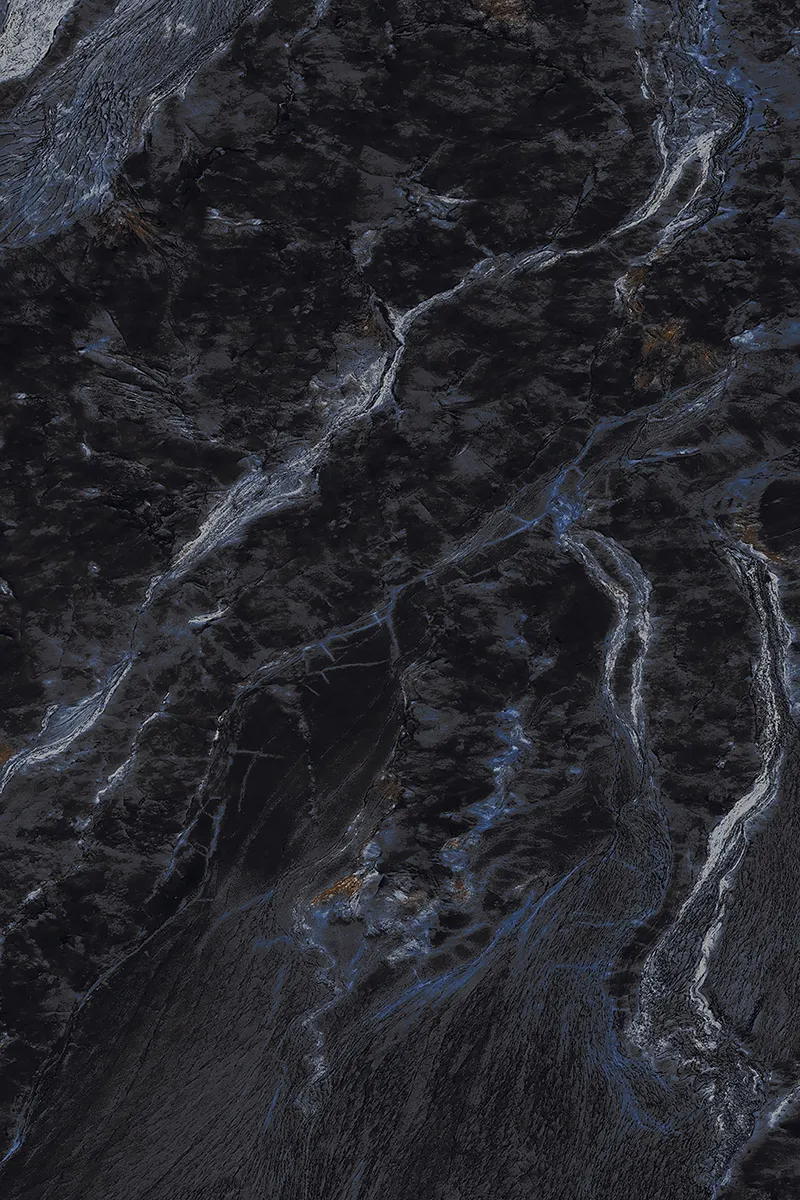 High Glossy Finish Cazar Black  800x1200mm