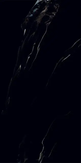 Super Highglossy Finish WAVE MULTY BLACK 600x1200mm