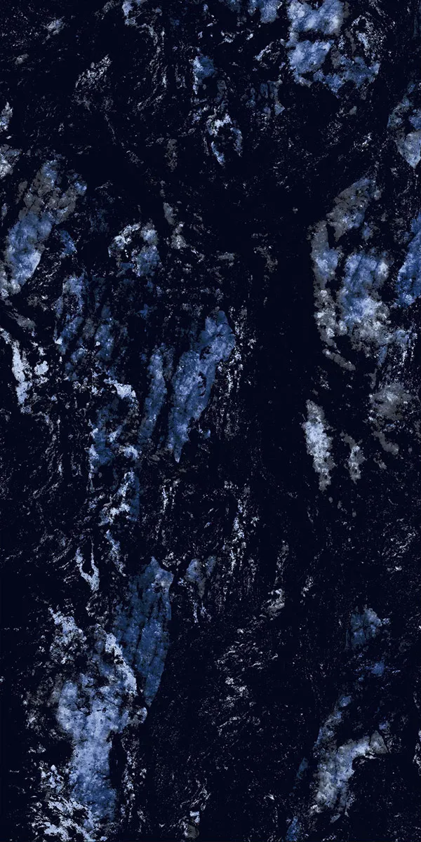 High Glossy Finish Kebon Blue 600x1200mm