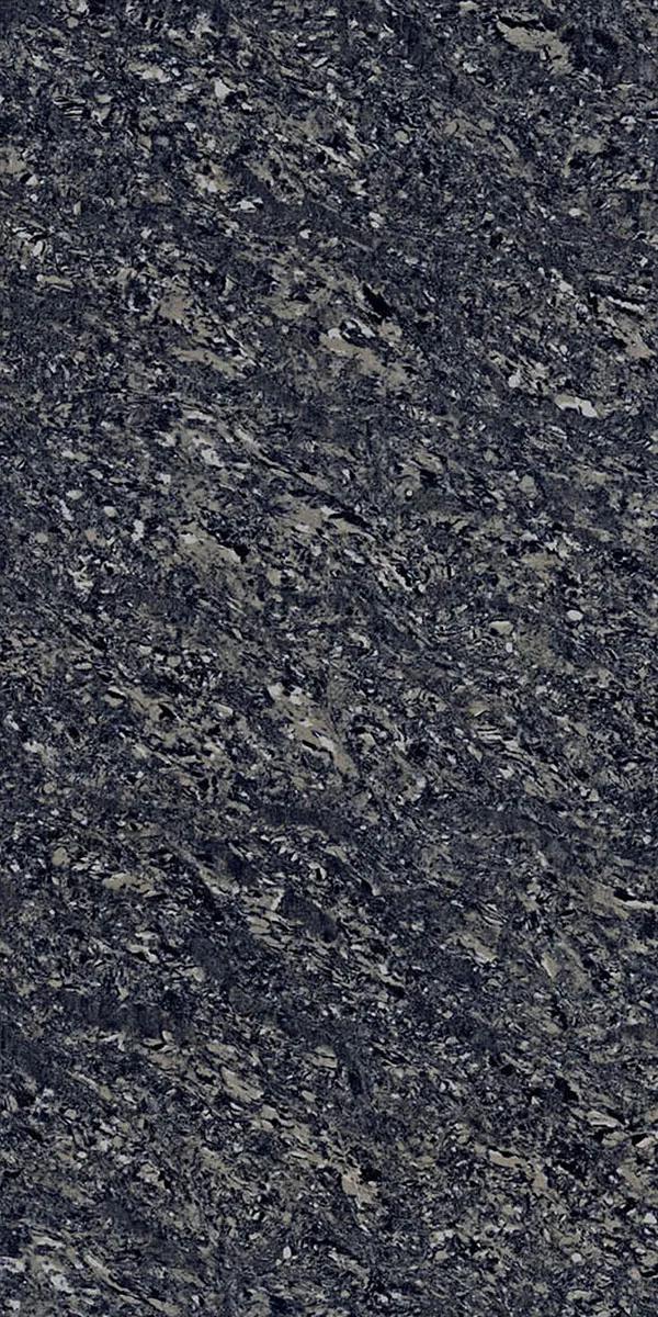 Oyx Black 600x1200mm High Glossy PGVT tile in a marble look