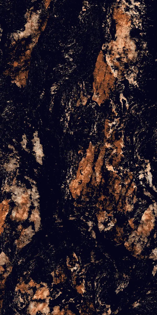 High Glossy Finish Kebon Nero 600x1200mm