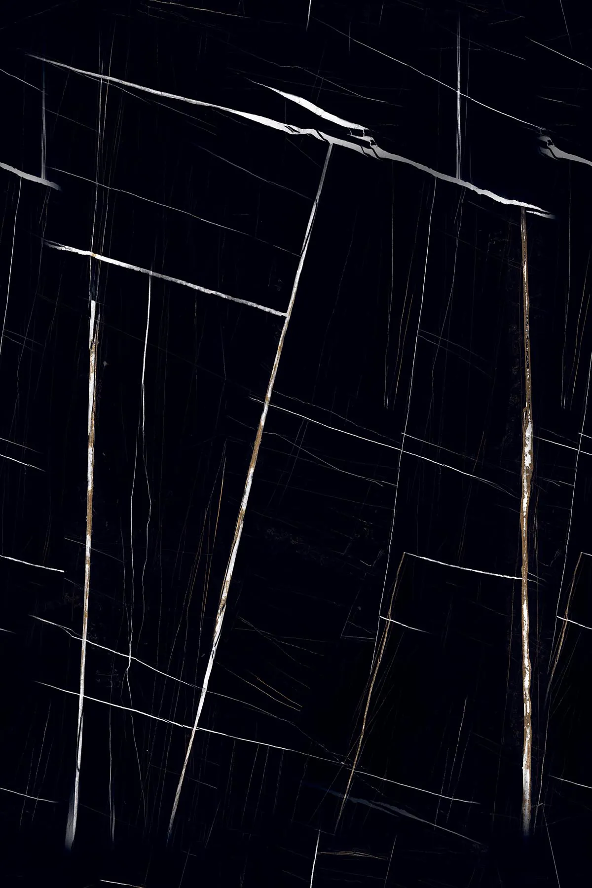 High Glossy Finish Nero Markinia PGVT 1200x1800mm