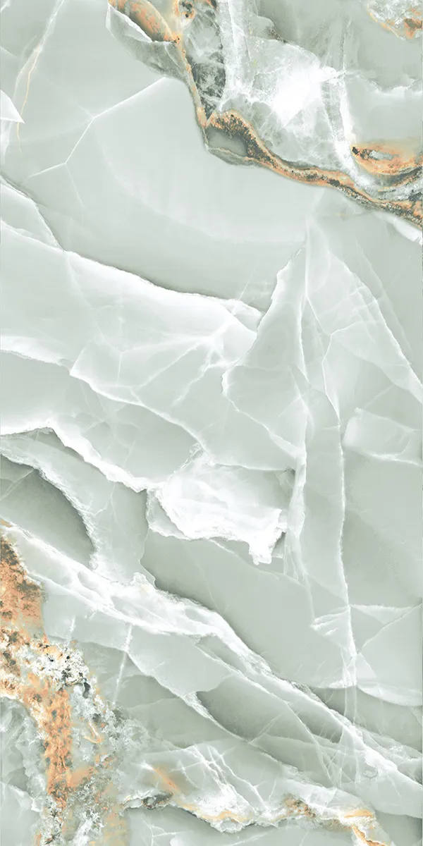 High Glossy Finish Onyx Robins Mist PGVT 600x1200mm