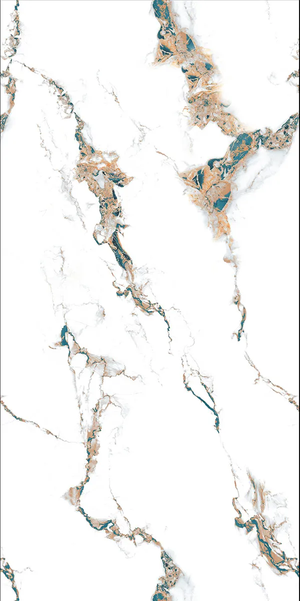 Glossy Finish Oscan Statuario PGVT 600x1200mm