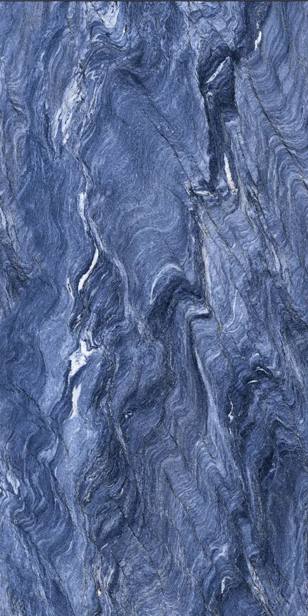 High Glossy Finish Polo Blue PGVT 600x1200mm