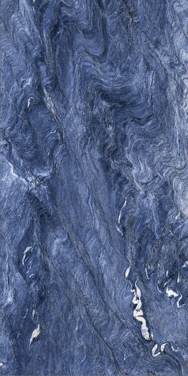 High Glossy Finish Polo Blue PGVT 600x1200mm