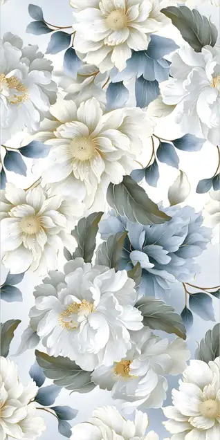 Glossy Finish Satvario Silver Decor 600x1200mm