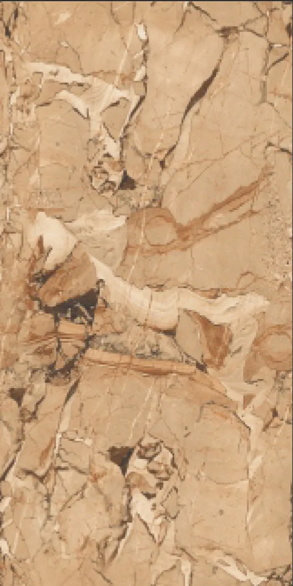 Glossy Finish Sirio Brown  PGVT 600x1200mm