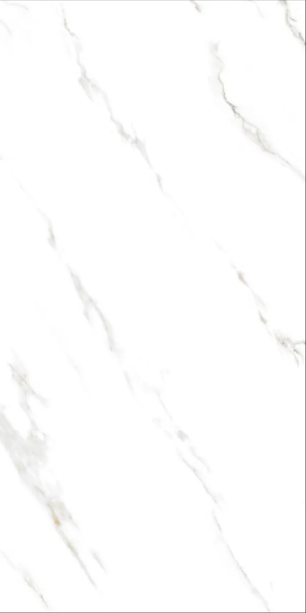 Glossy Finish Statuario Carrara Bianco  PGVT 600x1200mm